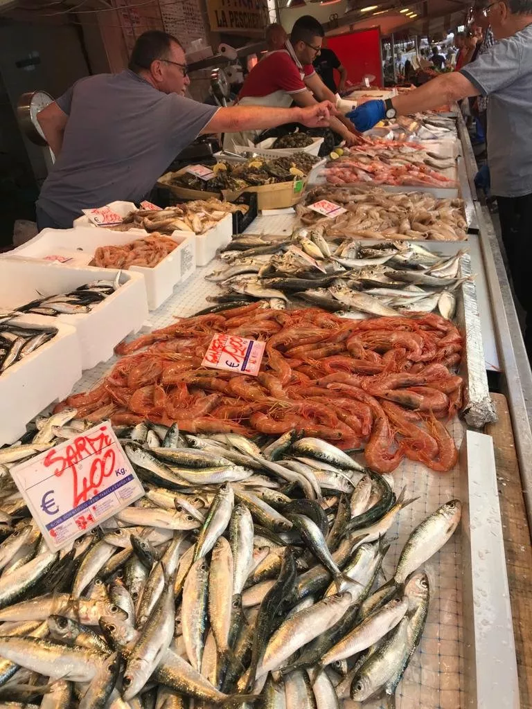 Fish market in Syracuse - Sicily