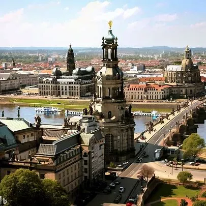 Dresden city center (AI)