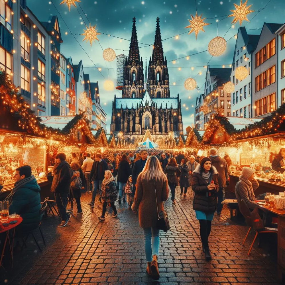 Christmas markets (AI)