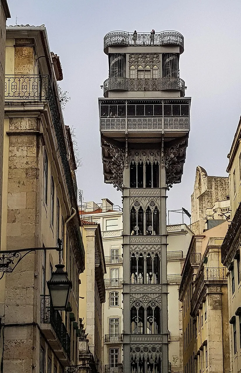 Elevador de Santa Justa, Lisabon