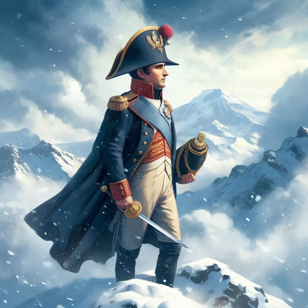 Napoleon Bonaparte made by AI