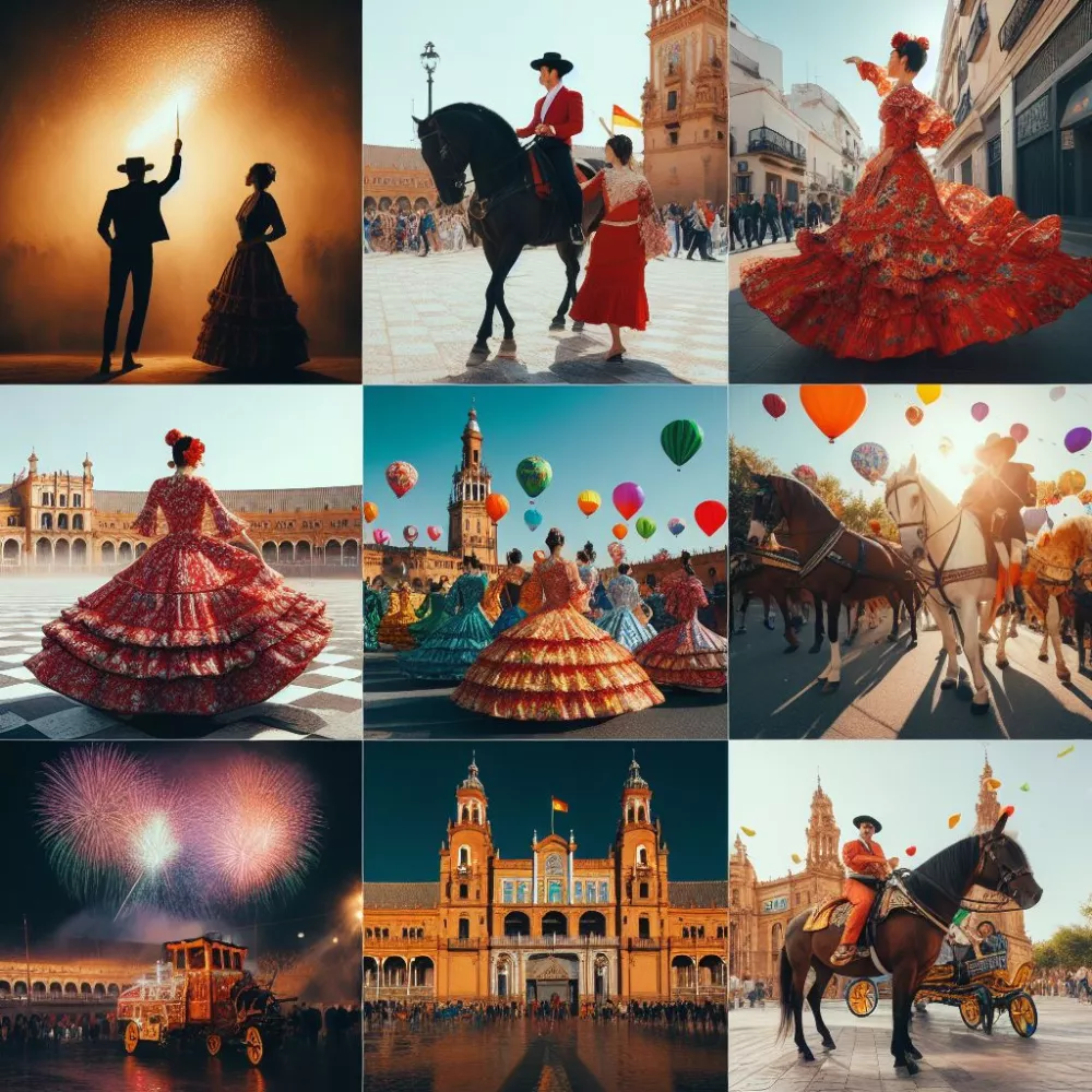 Sevilla fiestas (AI)