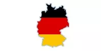 Germany map flag