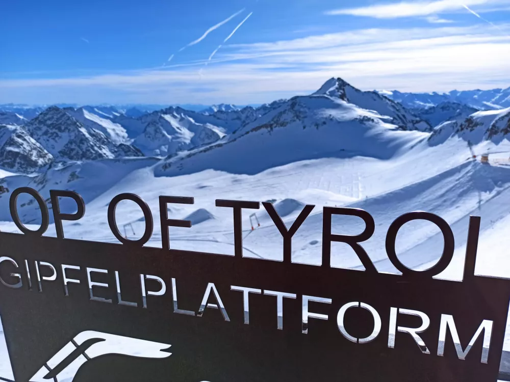 Výhled na Tyrolské Alpy