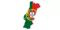Portugalsko mapa vlajka