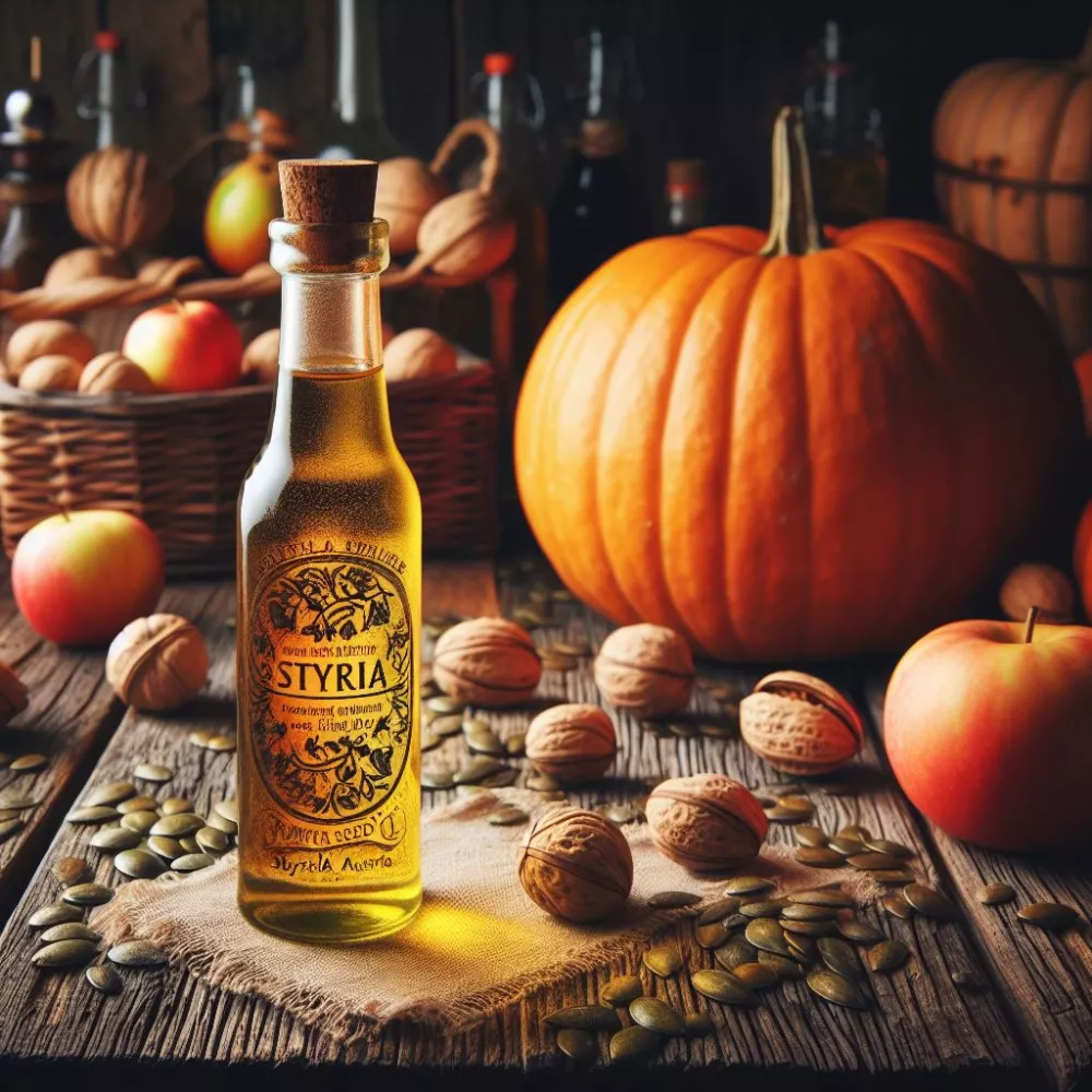 Pumpkin oil from Graz (AI)