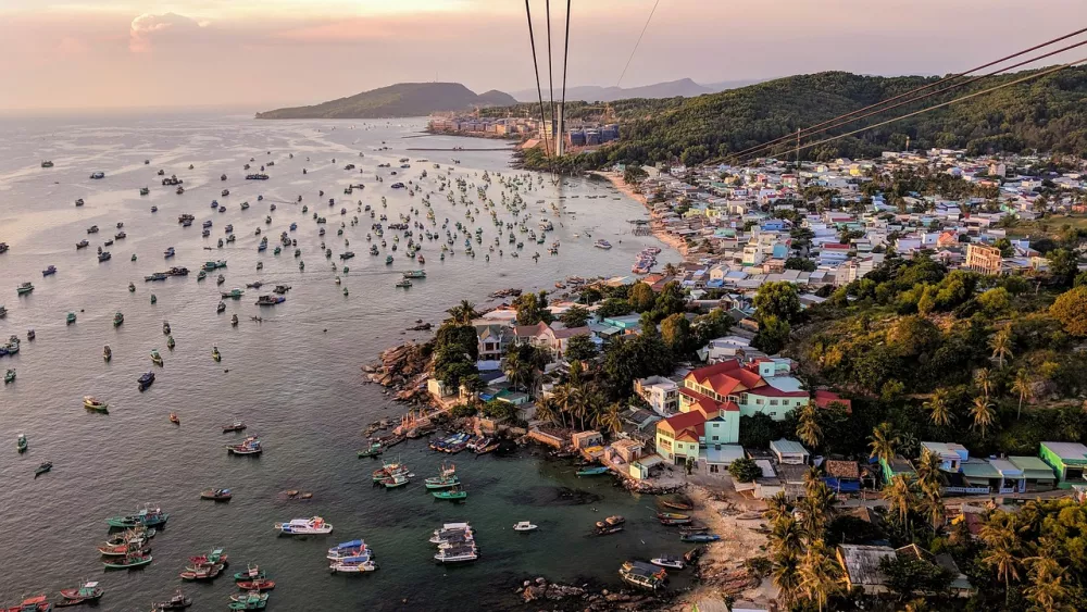 The longest cableway 