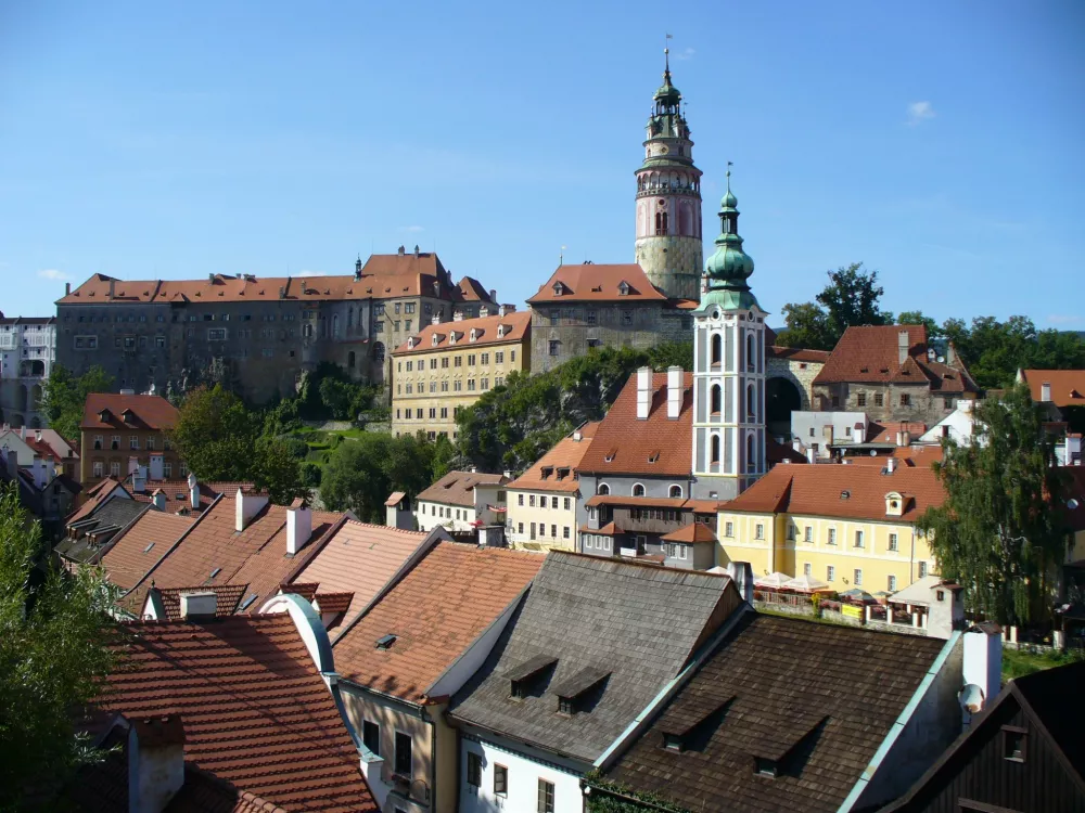 Český krumlov town
