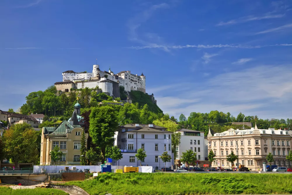 Salcburský hrad (Festung Hohensalzburg)