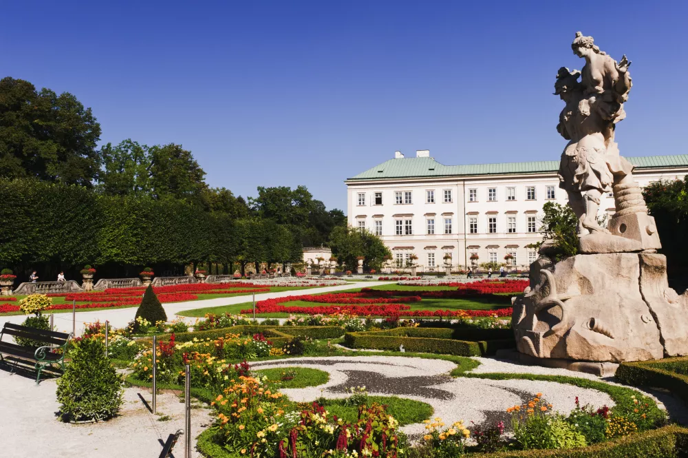 Mirabell Gardens and Castle